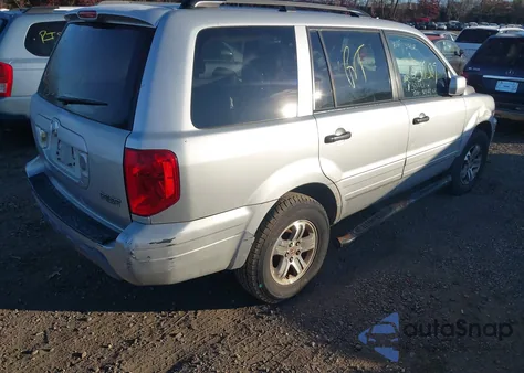 2005 Honda Pilot Ex-L из США, поврежденный, VIN 2HKYF185X5H507294